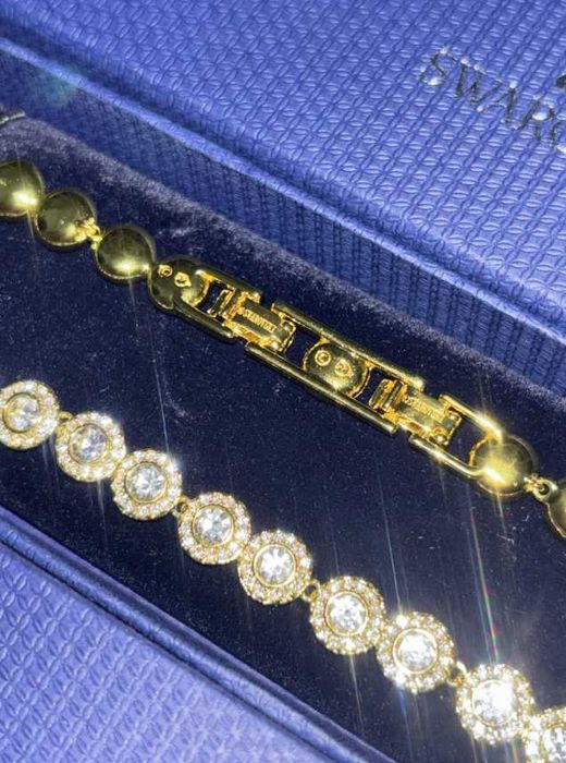 Colier Swarovski Angelic Auriu - nou, în cutie