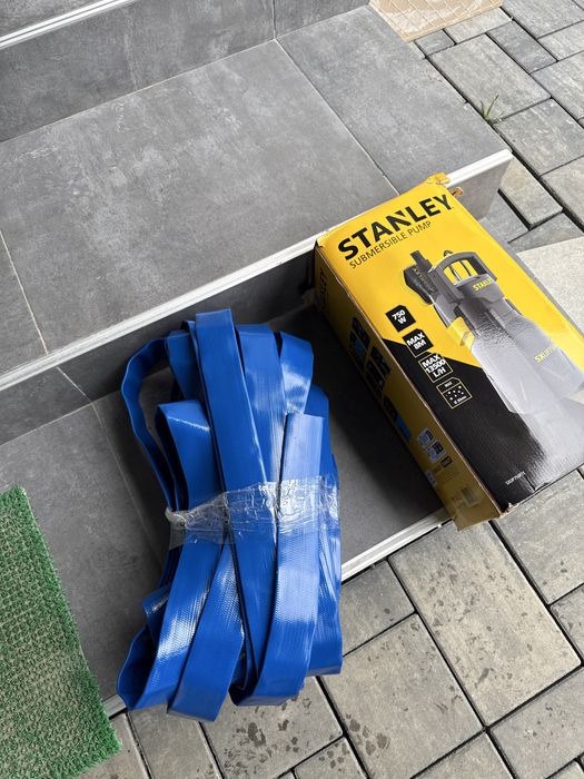 Vind pompa  pt fosa stanley SXUP750PTE cu 35 m de furtun 9 bar de 32mm