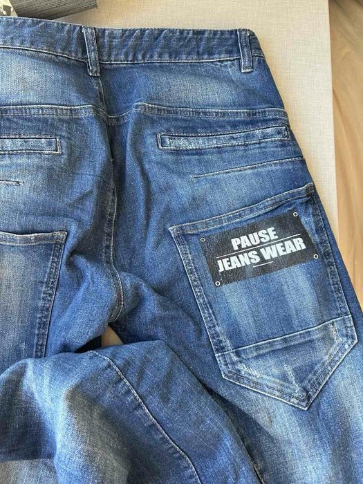 Дънки Paus jeans, светлоотразителен панталон