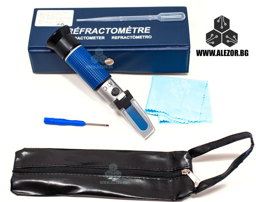 Рефрактометър ALLA Франция За Захарно Съдържание,0 - 32%,ATC, 20200163