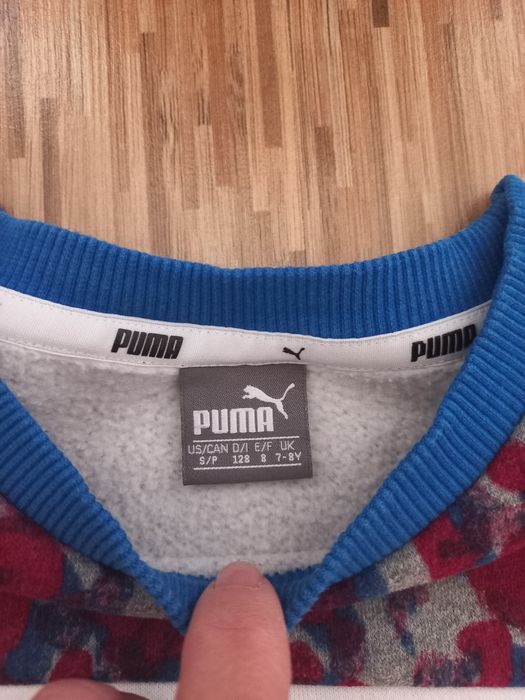 Детска плътна блуза Puma, 128 см, 7-8 год.