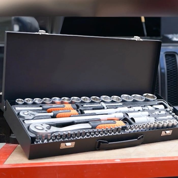 Комплект Гедоре 1/2″-1/4″ 65 части PREMIUM HD