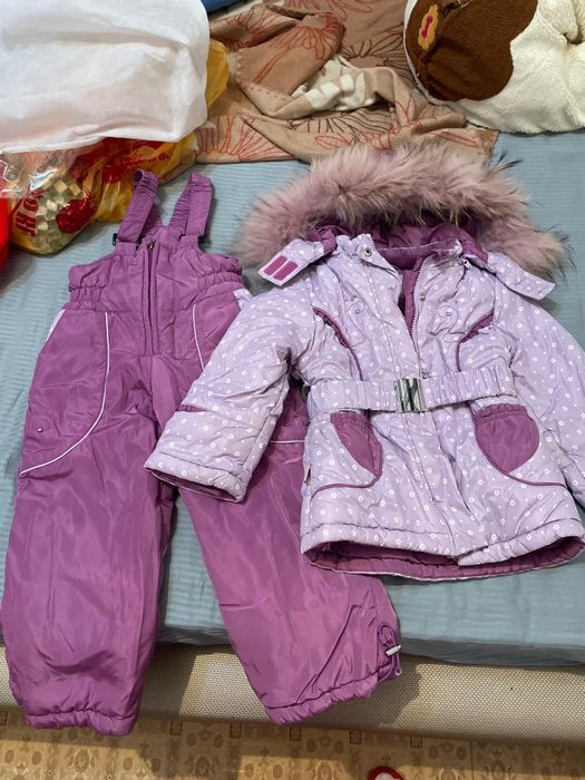Зимняя куртка с комбинизоном