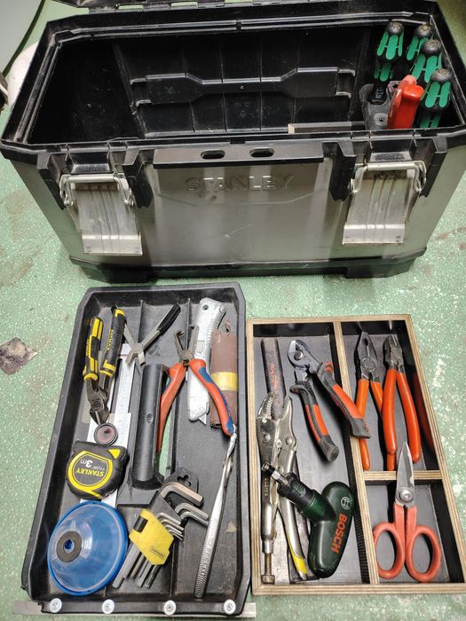 Куфар Stanley,Инструменти  Knipex, Wera,Facom