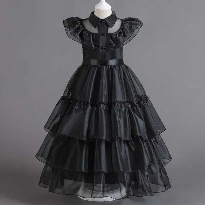 Rochie rochita Wednesday NOUA, 10,11, 12,13, 14 15 16,17,18 ani