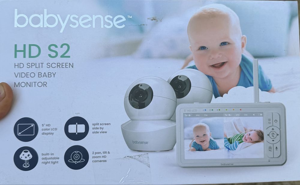 ЧИСТО НОВИ Висок Клас Видео Бебефони (Лот: Babysense HD S2 + ieGeek Baby 1T)