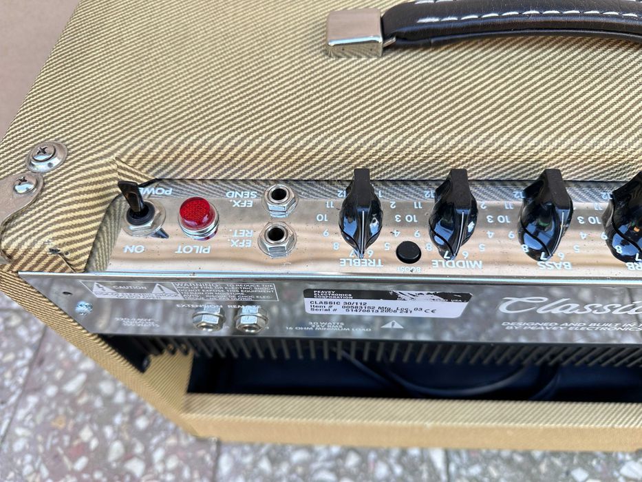 Amplificator combo chitara cu tuburi Peavey Classic 30 30W 12-Inch USA