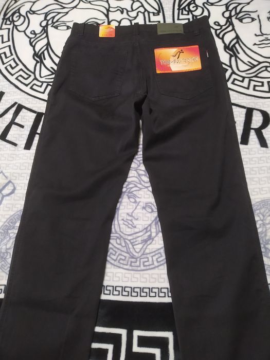 Джинсы черные р50