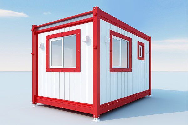 КПП ОХРАНА    Контейнер бутка