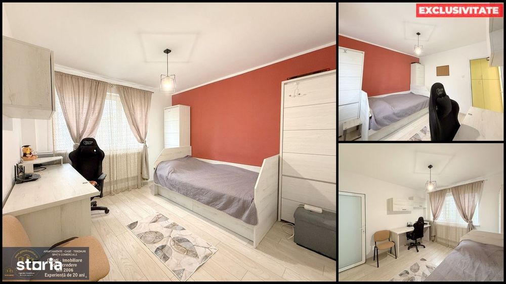 Apartament 3 camere, complet mobilat și utilat – Micro 20