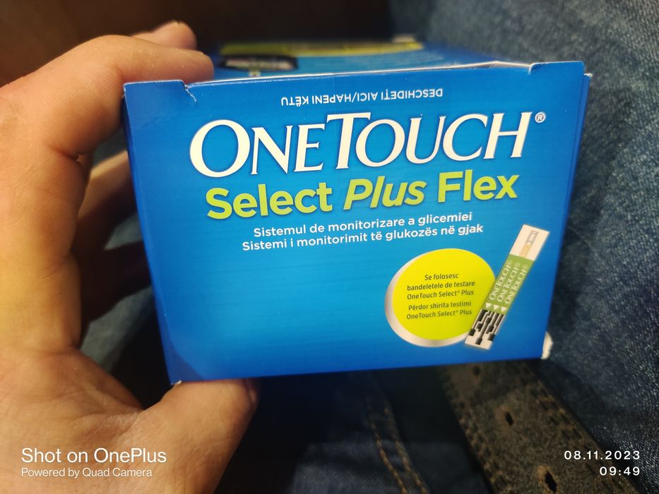 Aparat Glicemie One Touch Select Plus Flex