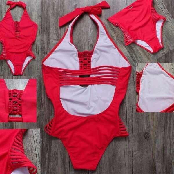 Нов уникален бански модел в червено