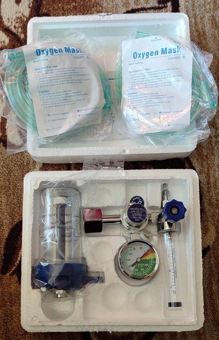 Кислородна бутилка с редуцир вентил