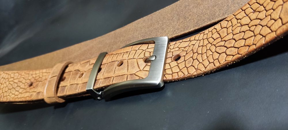 Кожаный ремень из Итальянской кожи