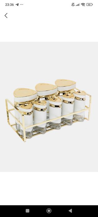 Набор солонок для специй, 7 шт