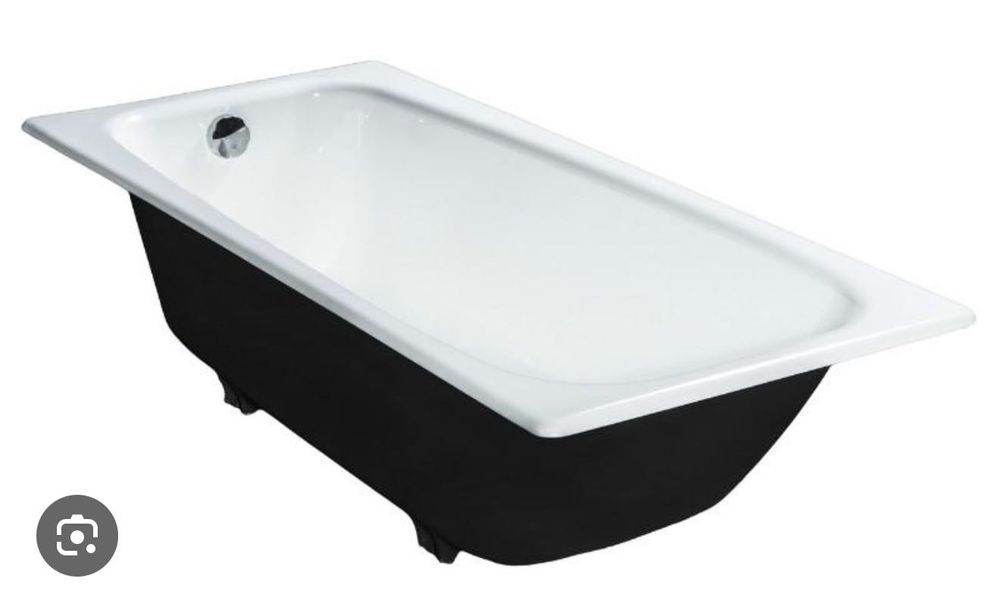 Продам чугунную ванну б/у белая в хорошем состоянии 150х70