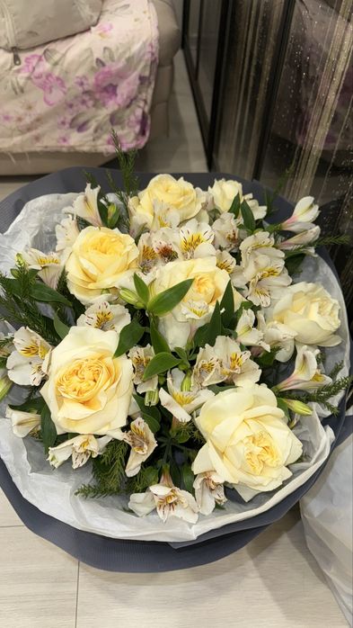 Очень красивые цветы еще свежие