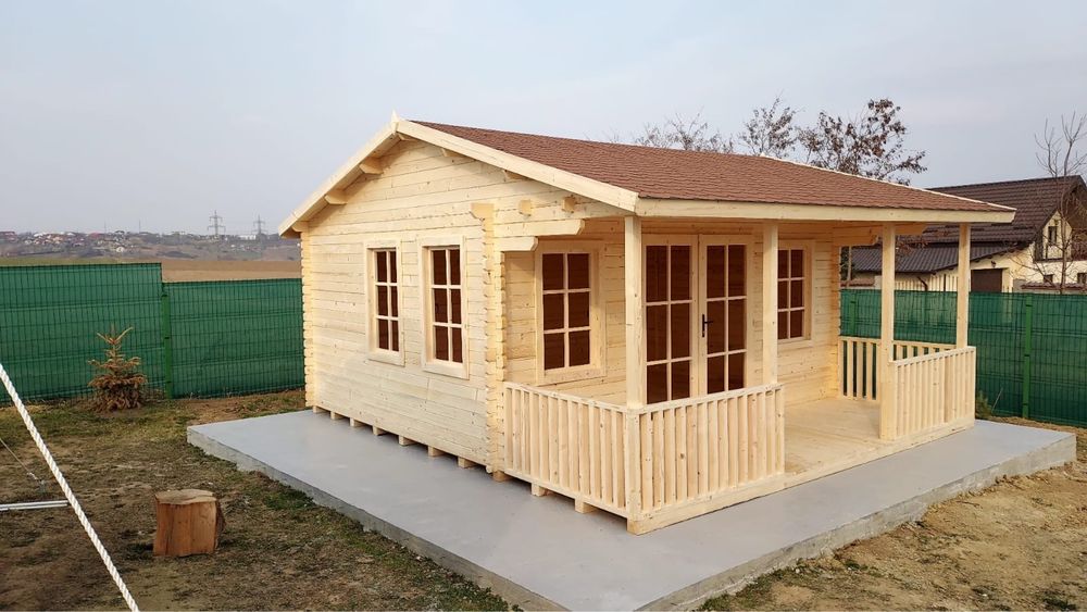 Construim căsuțe din lemn