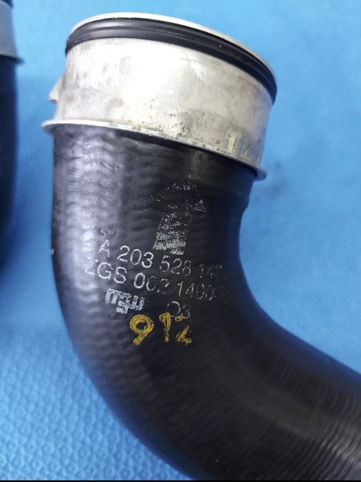 Оригинални маркучи кулер,водни ,въздуховод  мерцедес W203 2.2CDI 2004г