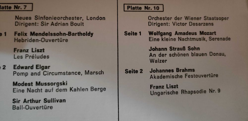 Discuri vinil/vinyl - Clasica - Zauber der Musik - Box 12 LP