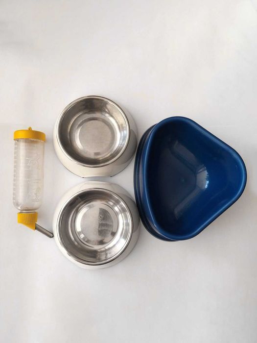 Купички за дребни животни, поилка за вода.