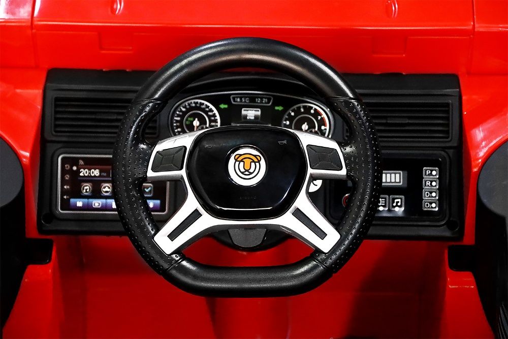 Masinuta electrica Pompieri Fire Truck Hollicy 90W PREMIUM #Rosu