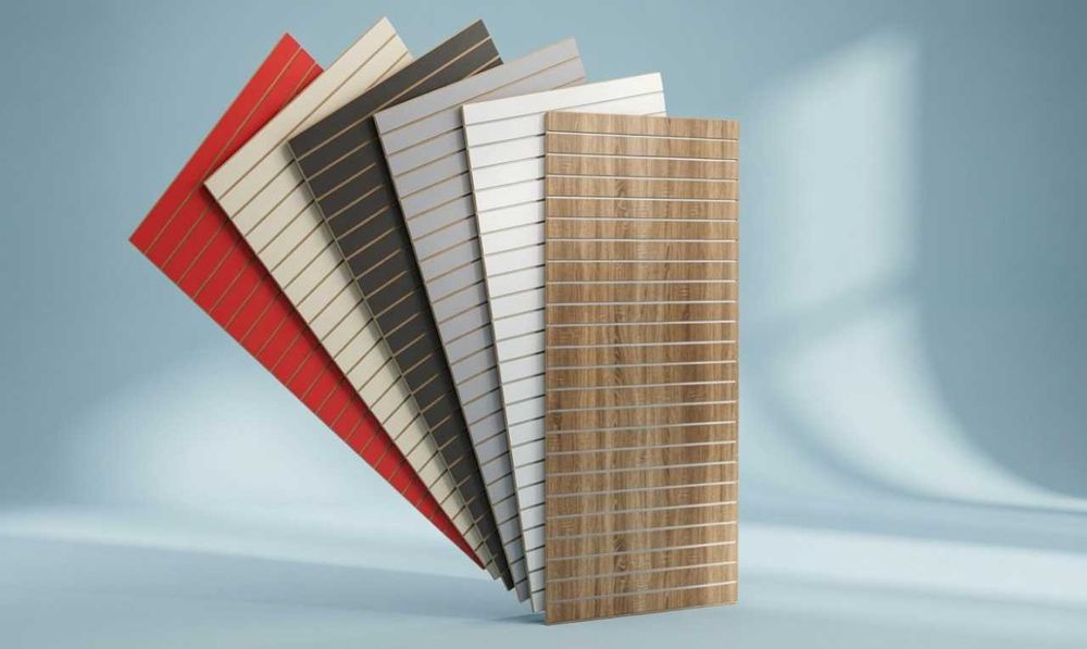 Ekspopanel MDF va plastik, полка, крючки и аксессуары
