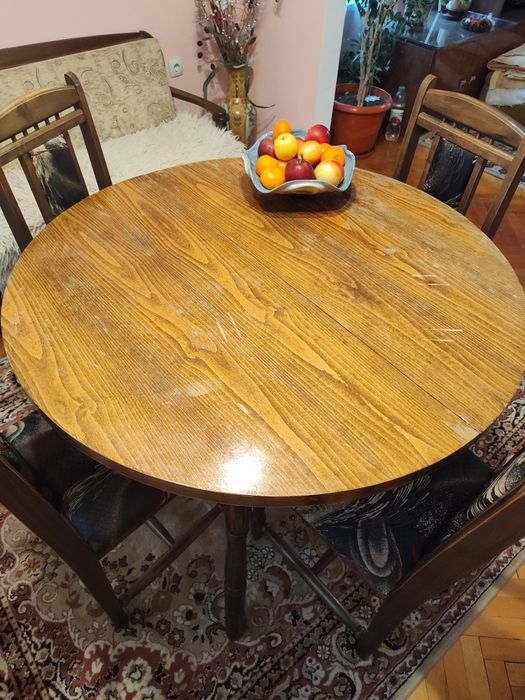 Кръгла маса 110см