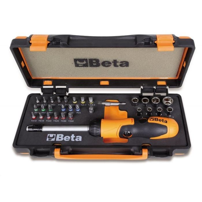 Set profesional cu tubulare si biti Beta Tools 860/ C38P