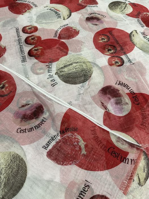 Тюль новая с рисунком на кухню