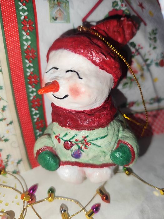 Ёлочные игрушки ручной работы