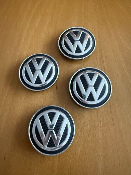 Set 4 capace jante aliaj originale Volkswagen Golf, Passat, Jetta, Tiguan