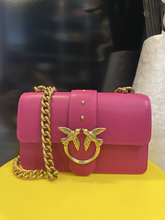 Розова чанта Pinko