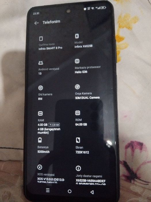 Infinks 8 pro smart