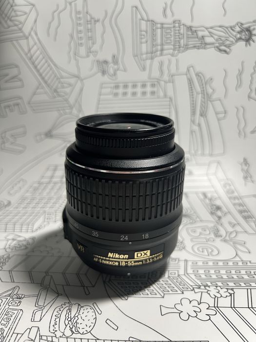 Obiectiv Nikon AF-S DX NIKKOR 18-55mm