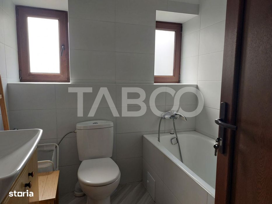 Casa 58 mp cu gradina 300 mp pet friendly central Cisnadioara