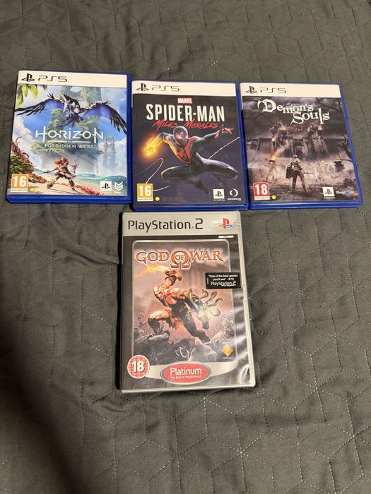 Игри за PS 5 и PS 2