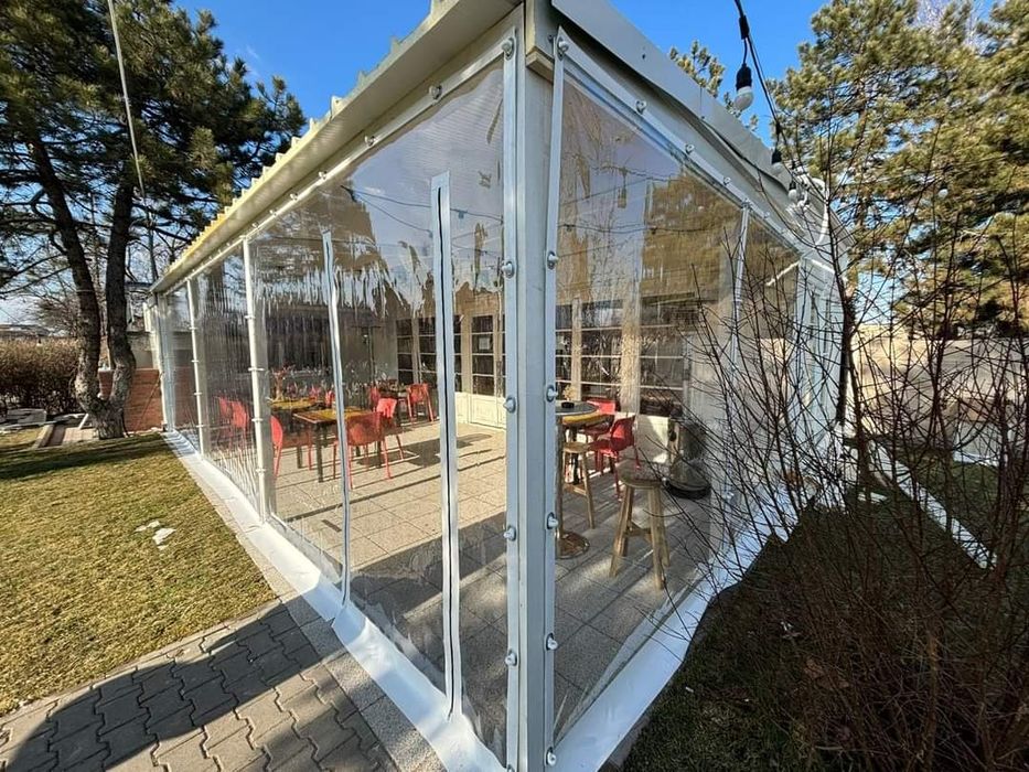Folie premium Cristal transparenta terase, terasa, foisor tratata UV