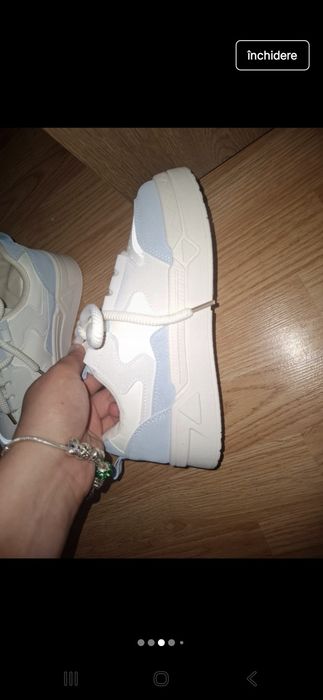 Adidasi Fashion albaștrii