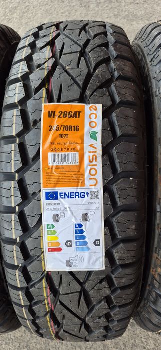4 anvelope M+S noi Ecovision All Terrain 245/70/16,dot 2024.Pretul este pe bucata.