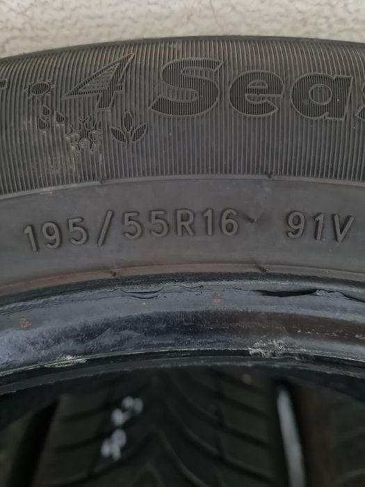 Всесезонни гуми 4 броя CEAT 4SeasonDrive 195 55 R16 дот 5023