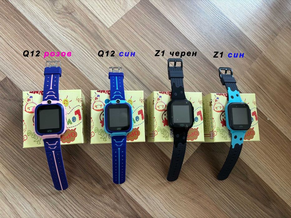 Детски смарт часовник със Сим карта, GPS, SOS гривна,Камера и игри