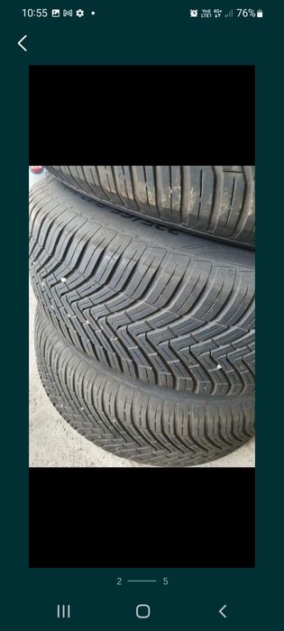 Cauciucuri Continental 235 65 17 Dot 2019 cu Jante Originale Audi