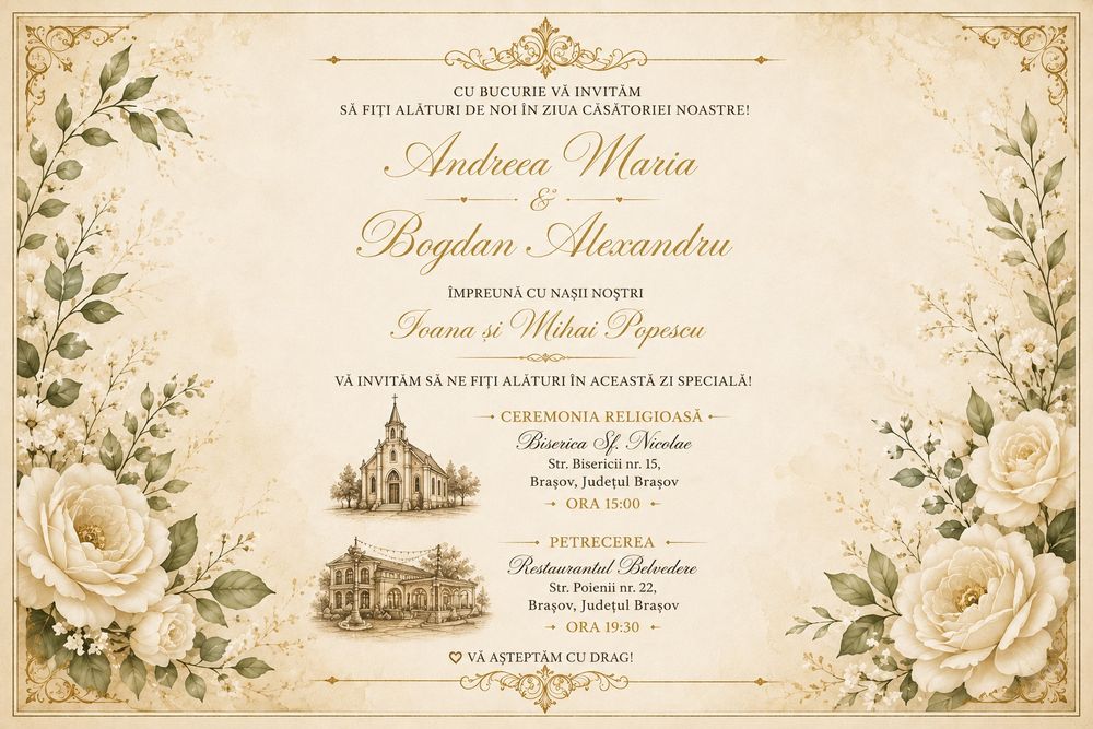 Design grafic personalizat | Meniuri, invitații, pliante, bannere