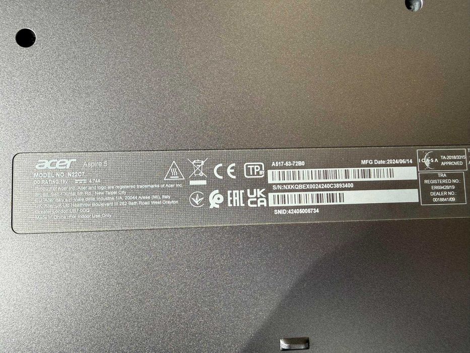 Лаптоп Acer Aspire