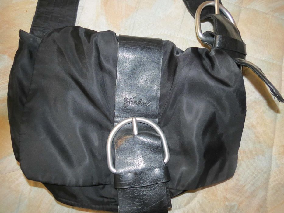 сумка с широким ремнем стильная