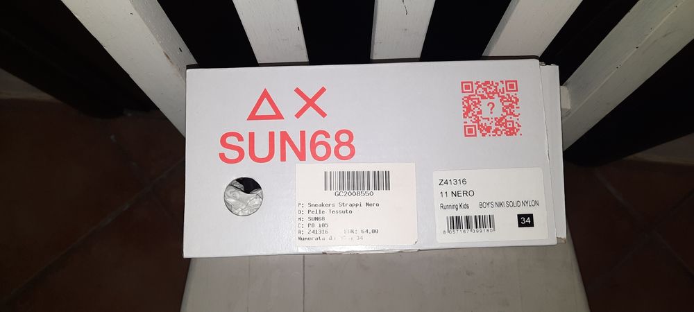 Маратонки Sun68 N34