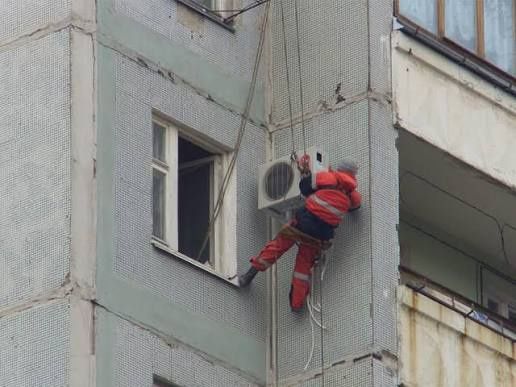 Установка кондиционеров