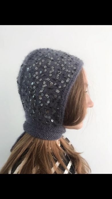 Чепчик с пайетками. Паутинка кофта мохер шелк состав.