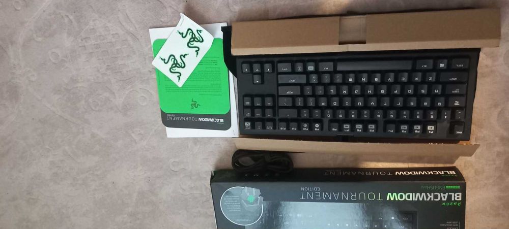 Razer BlackWidow Tournament Edition.